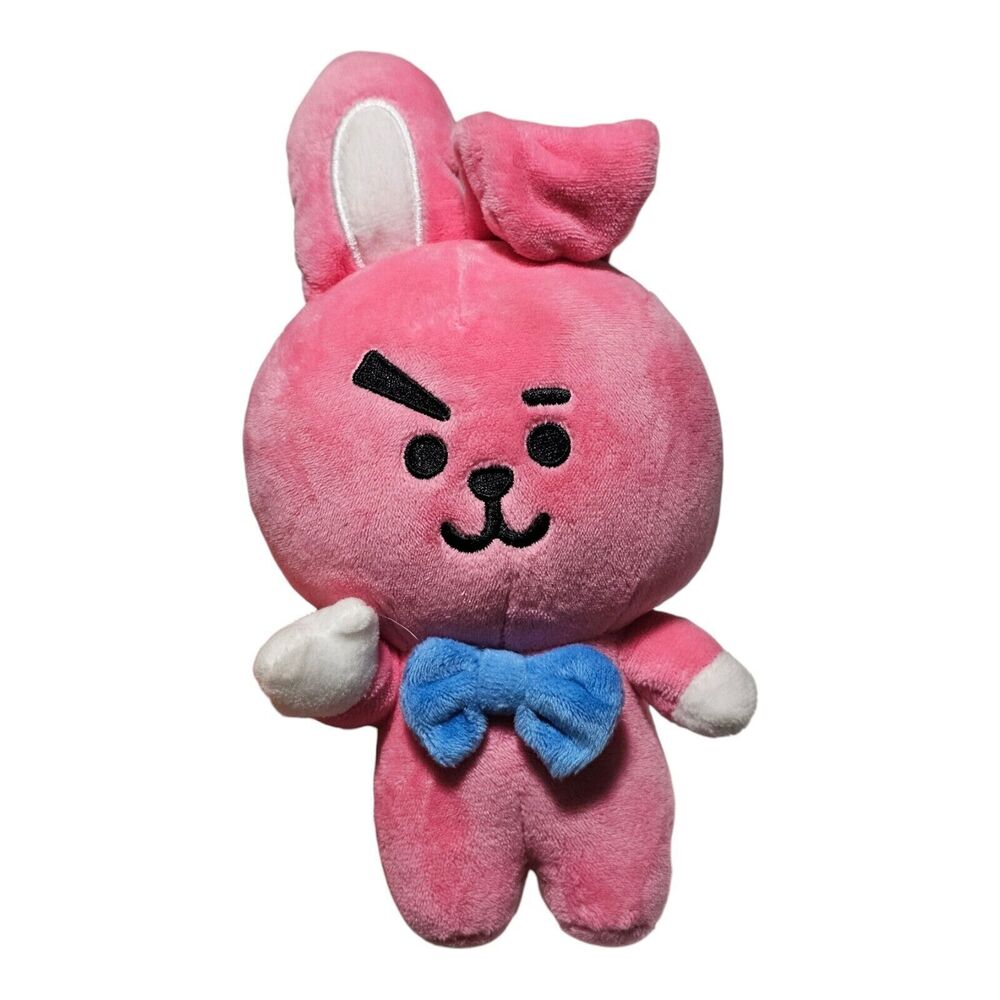 BT21 Pink Mini Plush Friendly Cooky 7" Plush Authentic K-POP Anime Stuffed Toy
